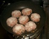 夏バテ前に防止♥メンチみたいなハンバーグ作り方4写真