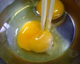 ニラ玉丼作り方2写真