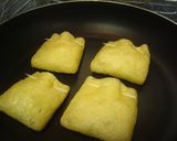 ”簡単”外カリッ中トロ　揚げネギチーズ作り方3写真