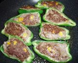 めちゃうま　ピーマン肉詰め　節約簡単作り方4写真