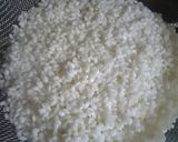 ルクエスチームケースで梅昆布ごはん作り方1写真