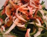 ☺食べるラー油でキュウリかにかまサラダ☺作り方4写真