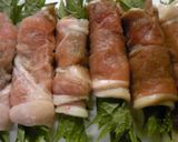 豚肉の梅しそ巻き作り方2写真