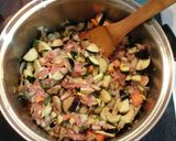 ひき肉と野菜たっぷりカレー作り方2写真