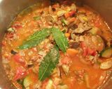 ひき肉と野菜たっぷりカレー作り方5写真