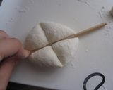 白い花のパン作り方4写真