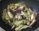 台湾料理★挽肉と茄子のバジル炒め作り方8写真