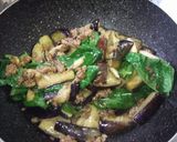 台湾料理★挽肉と茄子のバジル炒め作り方10写真