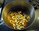 鳥レバーとこんにゃくのしょうが煮作り方5写真