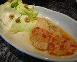 白身魚のソテー♪玉ねぎトマトソース★作り方5写真