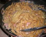 筍の煮物　de　パスタ作り方5写真