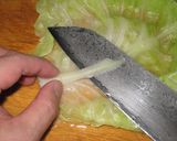砂肝とチーズ入りのロールキャベツ作り方2写真