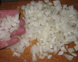 砂肝とチーズ入りのロールキャベツ作り方4写真