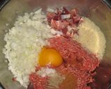 砂肝とチーズ入りのロールキャベツ作り方5写真