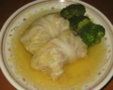 砂肝とチーズ入りのロールキャベツ作り方14写真