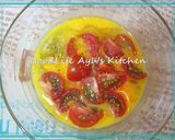 10秒でオリーブ&トマトのふわっとろっ卵作り方1写真