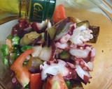 ♪旬の夏野菜とタコのあっさりマリネ♪作り方6写真