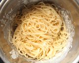 冷製温玉カルボナーラ作り方4写真