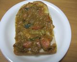 余ったカレーで♪カレーチーズトースト!作り方2写真