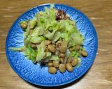 キャベツの納豆梅酢サラダ作り方4写真