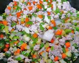 セロリ山盛り！？香味ドライカレー作り方5写真