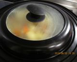 大豆もやしとじゃがいもの韓国風味噌炒め煮作り方3写真