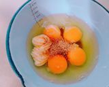 ＊ふわふわ明太子入りだし巻き卵焼き＊作り方2写真