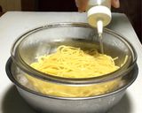 カニ味噌とカニカマの柚子胡椒冷製パスタ作り方12写真