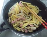 ベーコンマカロニグラタン作り方4写真