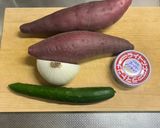 絶品！さつま芋のポテトサラダ作り方1写真