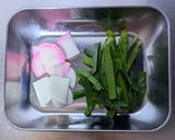 ふわふわニラ玉子うどん作り方1写真