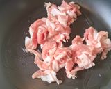 豚こまのケチャップ炒め作り方3写真