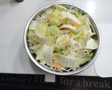 ちくわ入り蒸し焼き野菜作り方2写真