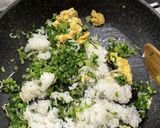 調理時間10分以内！青菜チャーハン作り方5写真