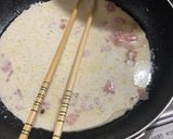 夫絶賛?スパその② 簡単カルボナーラ作り方5写真