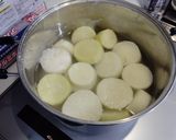 大根と厚揚げと練り物の煮物作り方3写真