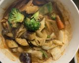 肉無チクワクリーミーオイトマト味野菜炒め作り方18写真