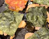 鶏むね肉となすのゴロゴロ磯辺焼き作り方5写真