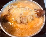 千代の一番といしり醤油で旨チーズカツとじ作り方7写真