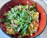 蒸し茄子丼アップグレードTKG作り方11写真