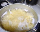 シラス、菜の花、エリンギの和風パスタ作り方2写真