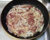 コンビーフとキャベツのパスタ作り方6写真