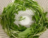 水菜と油揚げのマヨポンサラダ♪作り方2写真