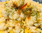 ササッと炒飯●カニカマ玉子チャーハン作り方3写真