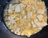 キッズアスリート飯★豆腐と卵のあんかけ丼作り方5写真