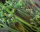 わらびとつくしの簡単煮物~🌸作り方4写真