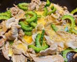 超簡単！材料は3つだけ！ゴーヤチャンプル作り方5写真