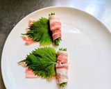 ♡豚バラ肉の梅しそ巻き♡作り方3写真