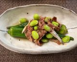 オクラと枝豆のおひたし作り方7写真