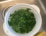 旬！わさびの花のおひたし作り方1写真